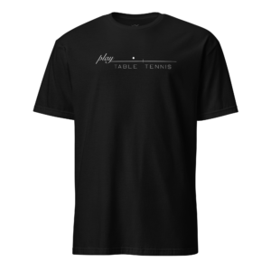 T-shirt PLAY TABLE TENNIS - Black