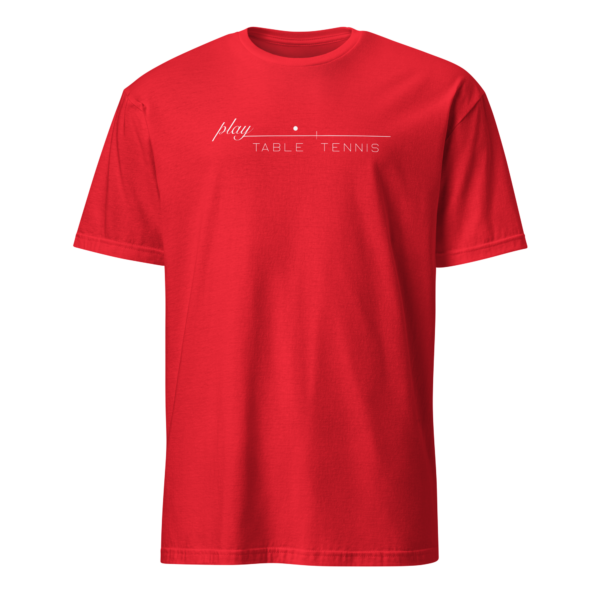 T-shirt PLAY TABLE TENNIS - Red
